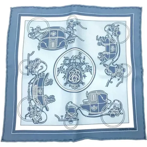 Pre-owned Scarves, female, , Size: ONE SIZE Pre-owned Silk scarves - Hermès Vintage - Modalova