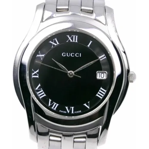 Pre-owned Watches, male, , Size: ONE SIZE Pre-owned Glass watches - Gucci Vintage - Modalova