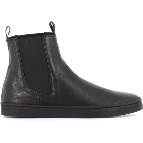 Leather Chelsea Wedge Shoes , female, Sizes: 4 UK - Officine Creative - Modalova