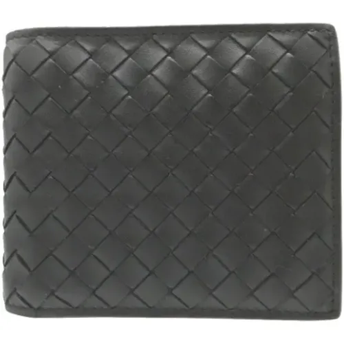 Pre-owned Leather wallets , male, Sizes: ONE SIZE - Bottega Veneta Vintage - Modalova