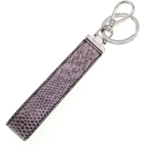 Pre-owned Accessories, female, , Size: ONE SIZE Pre-owned Leather key-holders - Prada Vintage - Modalova