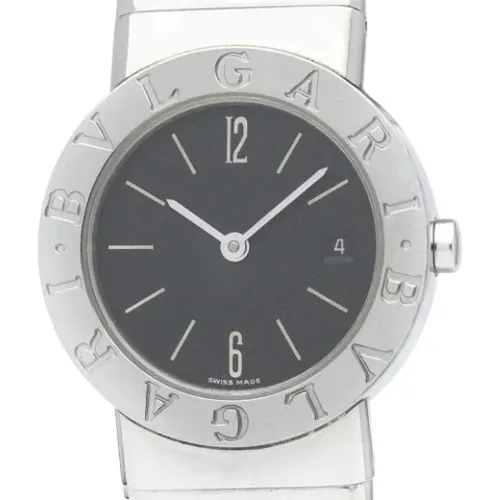 Pre-owned Watches, female, , Size: ONE SIZE Pre-owned Stainless Steel watches - Bvlgari Vintage - Modalova