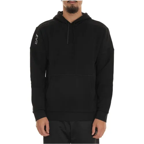 Lässiger Sweatshirt für Männer , Herren, Größe: 2XL - Emporio Armani EA7 - Modalova