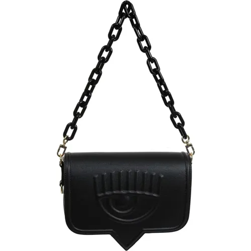 Schwarze Tasche von Chiara Ferragni , Damen, Größe: ONE Size - Chiara Ferragni Collection - Modalova
