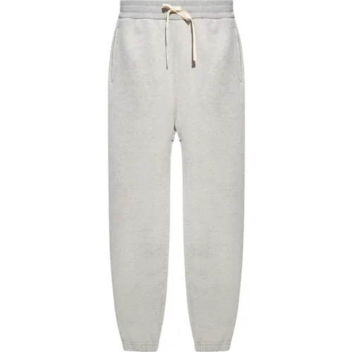 Sweatpants, male, , Size: S Cotton sweatpants - Jil Sander - Modalova