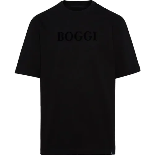 Baumwoll-T-Shirt Boggi Milano - Boggi Milano - Modalova