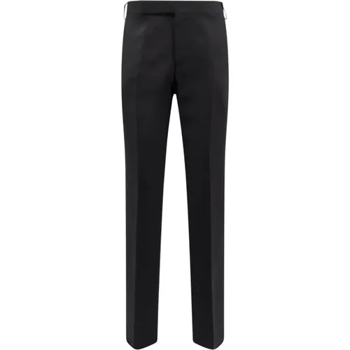 Silk Blend Trousers , male, Sizes: L, M - Lardini - Modalova