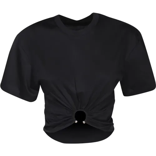 Women's Clothing T-Shirts & Polos Ss24 , female, Sizes: M, XS - Paco Rabanne - Modalova