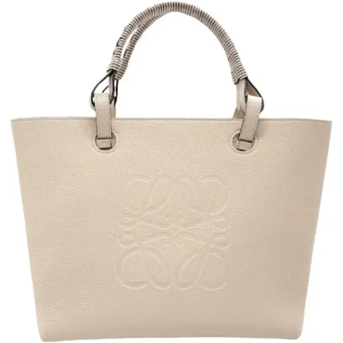 Pre-owned Tote Bags, female, , Size: ONE SIZE Pre-owned Leather handbags - Loewe Pre-owned - Modalova