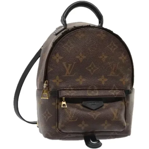 Pre-owned Backpacks, female, , Size: ONE SIZE Pre-owned Canvas backpacks - Louis Vuitton Vintage - Modalova