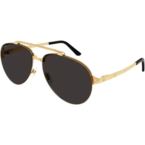 Sunglasses, female, , Size: L Aviator Sunglasses - Cartier - Modalova