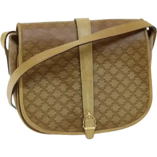 Pre-owned Cross Body Bags, female, , Size: ONE SIZE Pre-owned Leather celine-bags - Celine Vintage - Modalova