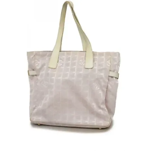 Pre-owned Tote Bags, female, , Size: ONE SIZE Pre-owned Nylon travel-bags - Chanel Vintage - Modalova