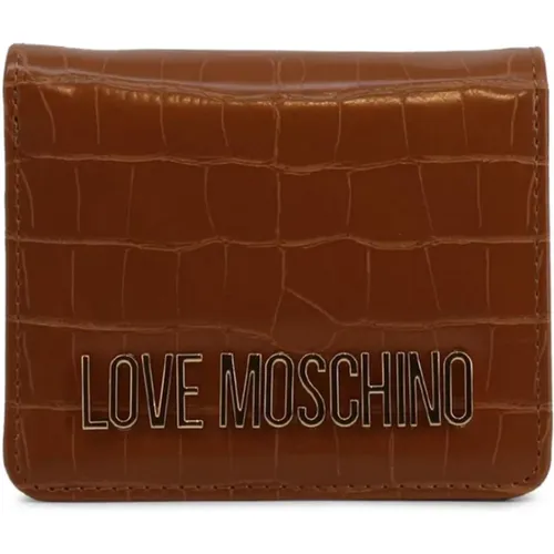 Metallverschluss Geldbörse für Frauen - Love Moschino - Modalova