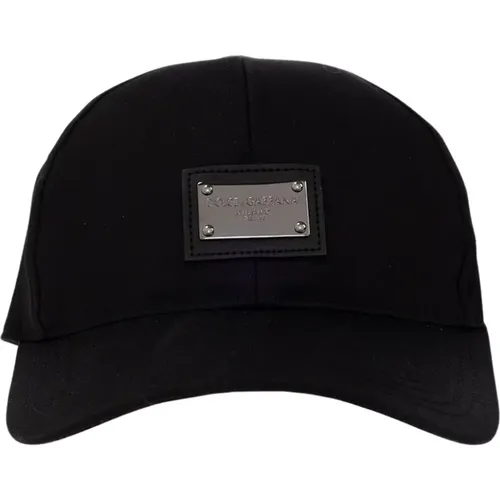 Caps, male, , Size: 58 CM Baseball cap - Dolce & Gabbana - Modalova