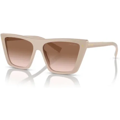 Stylish Sunglasses with Unique Design , unisex, Sizes: ONE SIZE - Prada - Modalova