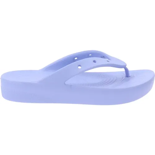 Flat Sandalen , Damen, Größe: 36 EU - Crocs - Modalova