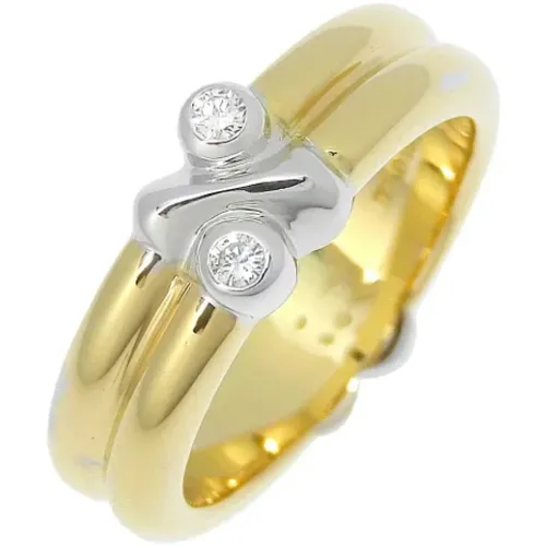 Pre-owned Jewellery, female, , Size: ONE SIZE Pre-owned Gold rings - Tiffany & Co. Pre-owned - Modalova