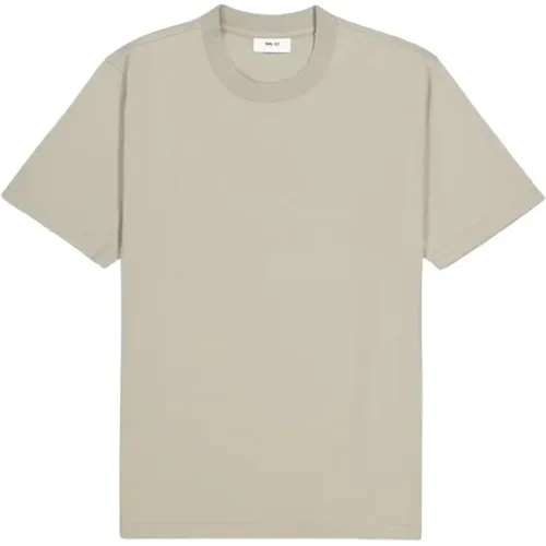 Casual Tee-shirt in Pima Cotton , male, Sizes: M - Nn07 - Modalova