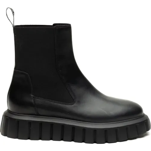 Chelsea Boots, female, , Size: 7 US Chelsea Boots Grenelle Nappa - Voile blanche - Modalova