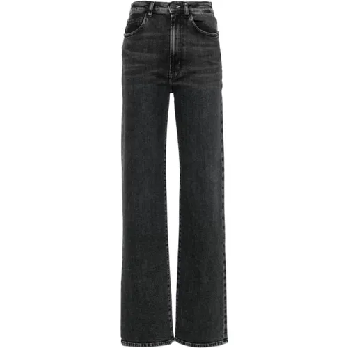 Kate high-rise straight-leg jeans , female, Sizes: W28, W25 - 3X1 - Modalova