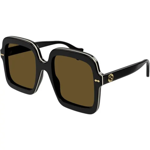 Sunglasses , female, Sizes: 56 MM - Gucci - Modalova