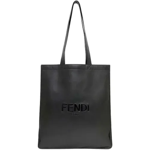 Pre-owned Tote Bags, female, , Size: ONE SIZE Pre-owned Leather totes - Fendi Vintage - Modalova