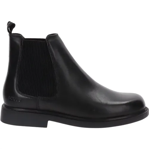 Levi's , Mens Leather Ankle Boots , male, Sizes: 11 UK - Levis - Modalova