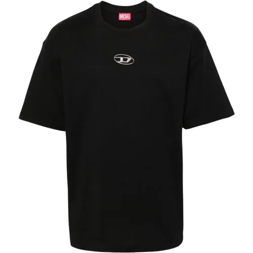 T-shirts and Polos , male, Sizes: XL, S, 2XL, M, L - Diesel - Modalova