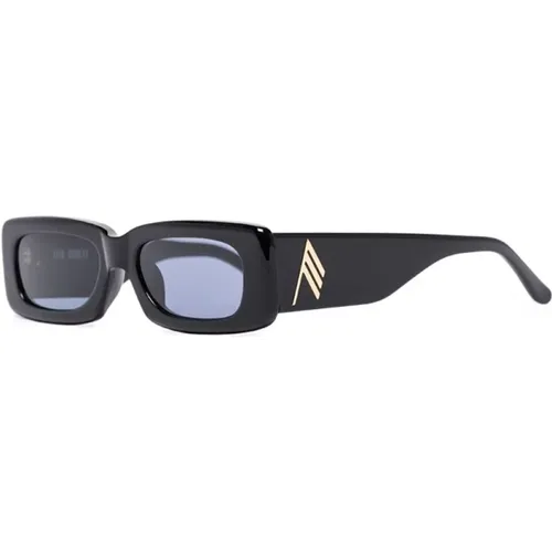 Mini Marfa Rectangular Sunglasses , female, Sizes: ONE SIZE - The Attico - Modalova