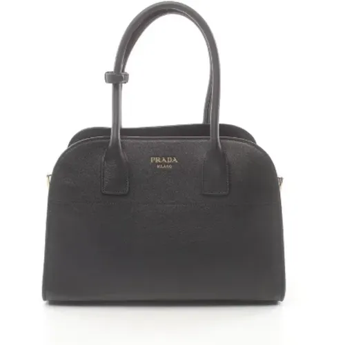 Pre-owned Tote Bags, female, , Size: ONE SIZE Pre-owned Leather totes - Prada Vintage - Modalova