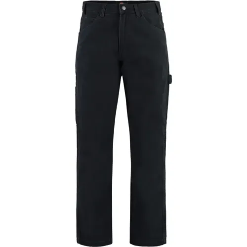 Straight Jeans, male, , Size: W30 Houston Straight Leg Jeans - Dickies - Modalova