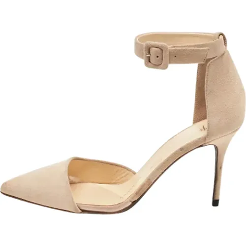 Pre-owned Pumps, female, , Size: 6 1/2 US Pre-owned Suede heels - Giuseppe Zanotti Pre-owned - Modalova