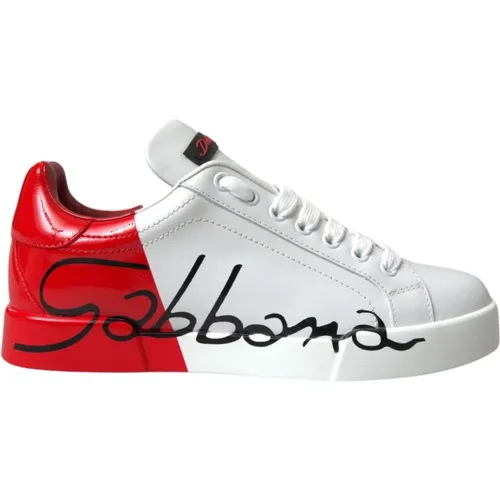 Sneakers , Damen, Größe: 36 EU - Dolce & Gabbana - Modalova