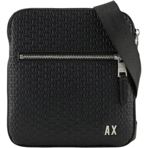 Messenger Bags, male, , Size: ONE SIZE Crossbody Bag - Armani Exchange - Modalova