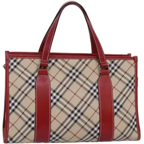 Pre-owned Canvas handbags , female, Sizes: ONE SIZE - Burberry Vintage - Modalova