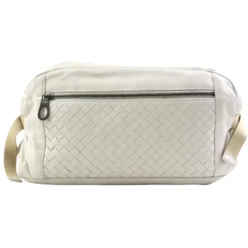 Pre-owned Cross Body Bags, female, , Size: ONE SIZE Pre-owned Leather clutches - Bottega Veneta Vintage - Modalova