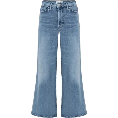Wide Jeans , female, Sizes: W28, W25, W27, W29 - Frame - Modalova