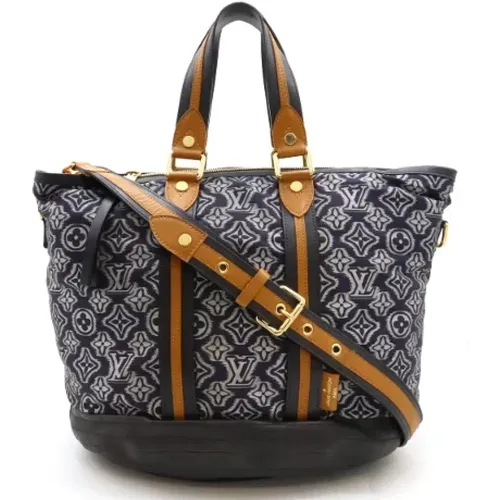 Pre-owned Tote Bags, female, , Size: ONE SIZE Pre-owned Canvas shoulder-bags - Louis Vuitton Vintage - Modalova