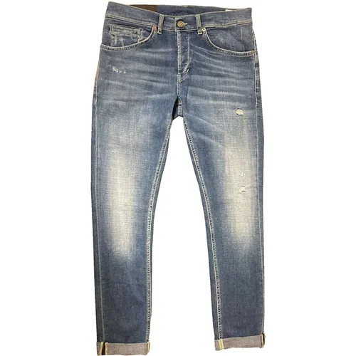 Slim-Fit Jeans for Stylish Comfort , male, Sizes: W40, W30, W33 - Dondup - Modalova