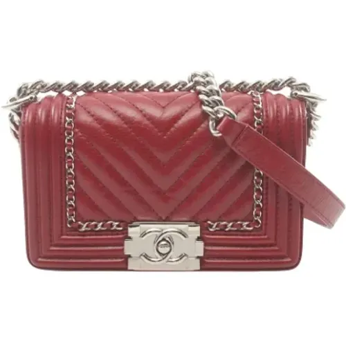 Pre-owned Cross Body Bags, female, , Size: ONE SIZE Pre-owned Leather chanel-bags - Chanel Vintage - Modalova