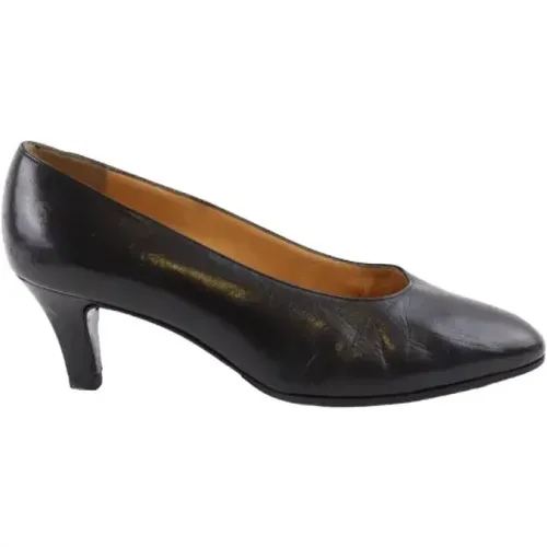 Pre-owned Leather heels , female, Sizes: 5 UK - Celine Vintage - Modalova