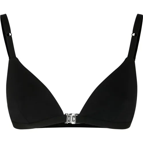 Bras, female, , Size: M Elasticated Bra Top with 4G Buckle - Givenchy - Modalova