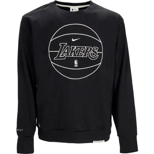 Sweatshirts, male, , Size: XL NBA Standard Issue Crewneck Sweatshirt - Nike - Modalova