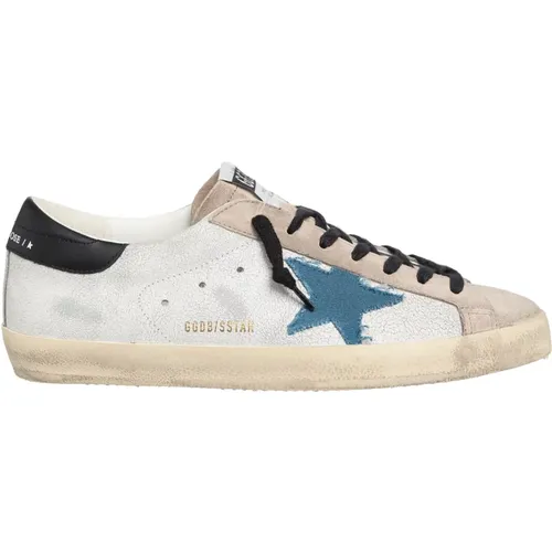 Sneakers, male, , Size: 7 US Vintage Multicolour Sneakers - Golden Goose - Modalova