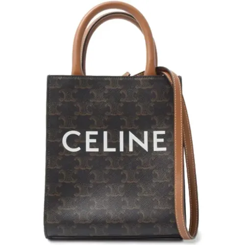 Pre-owned Handbags, female, , Size: ONE SIZE Pre-owned Canvas celine-bags - Celine Vintage - Modalova