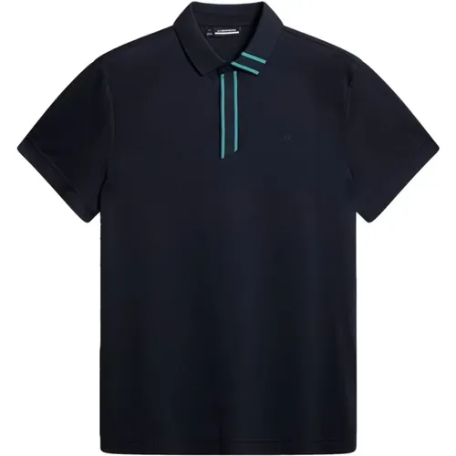 Glenmuir Viktor Polo in Navy , male, Sizes: 2XL, L, S, M, XL - J.LINDEBERG - Modalova