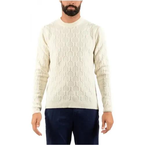 Mens Knitwear Sweater , male, Sizes: S, L, XL, M - Daniele Fiesoli - Modalova