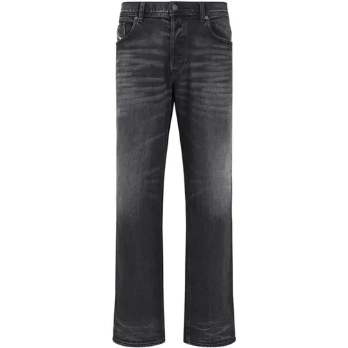 Straight Jeans, male, , Size: W30 Denim Five-Pocket Pants - Diesel - Modalova