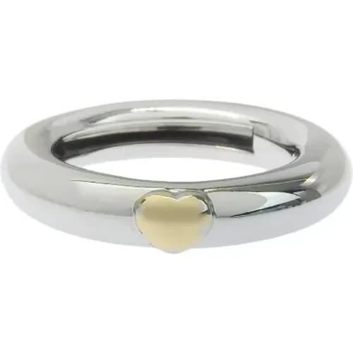 Pre-owned Jewellery, female, , Size: ONE SIZE Pre-owned White Gold rings - Tiffany & Co. Pre-owned - Modalova